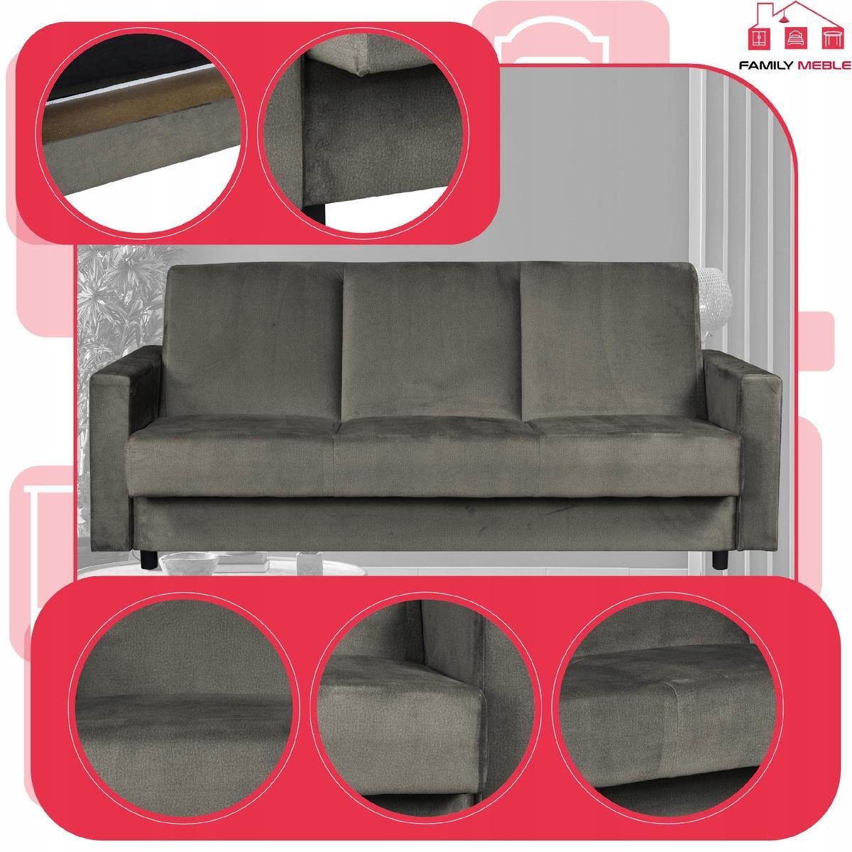 Wersalka sofa kanapa rozkładana Alicja FamilyMeble 3 Full Screen