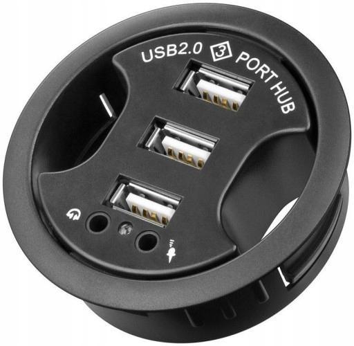 Biurko gamingowe narożne czarne LOFT metalowe nogi LED RGB przepust USB dla gracza 180x60x71cm nr. 8