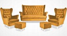Zestaw wypoczynkowy sofa + 2 fotele Family Meble - Miniaturka zdjęcia nr 1
