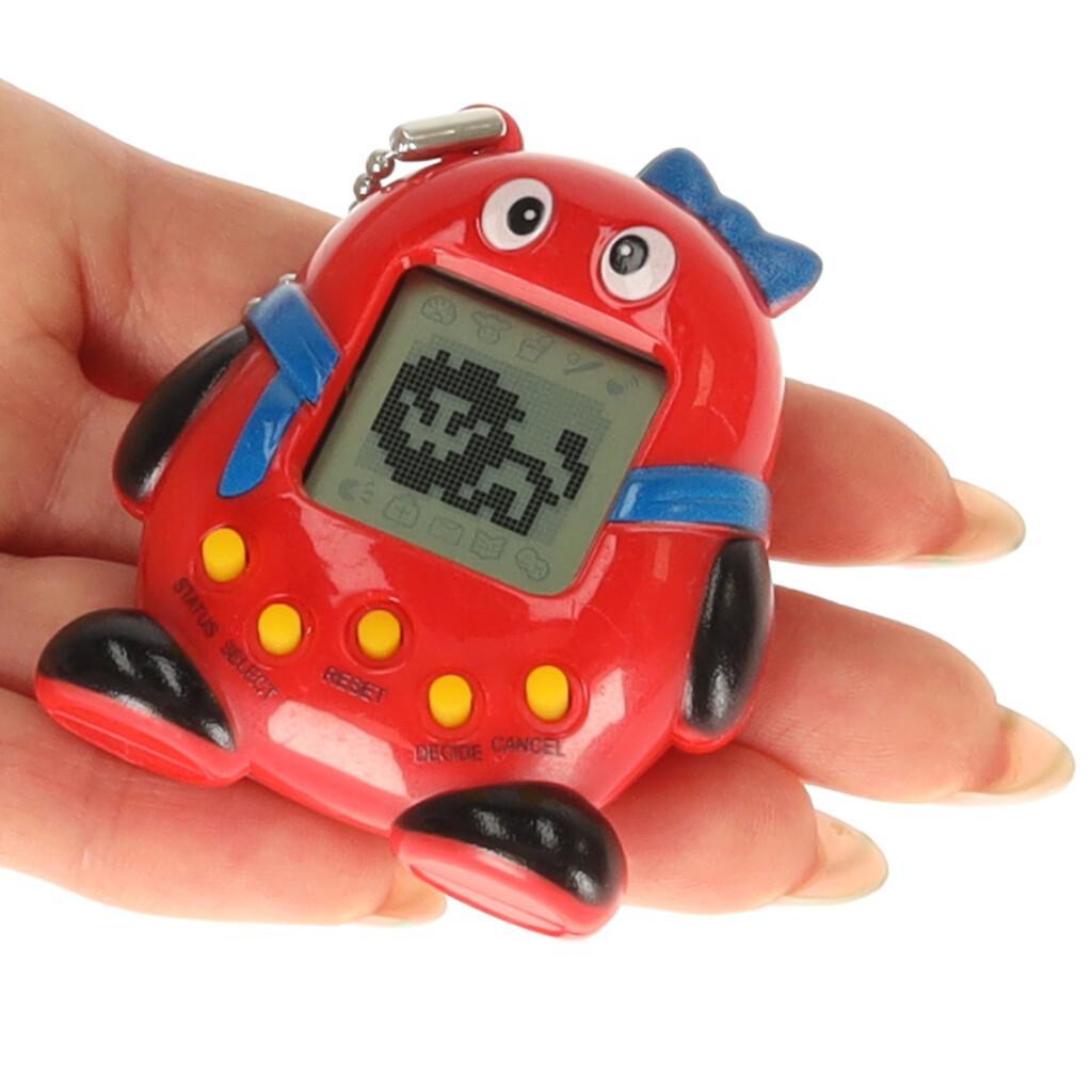 Zabawka Tamagotchi elektroniczna gra zwierzątko czerwone 5 Full Screen