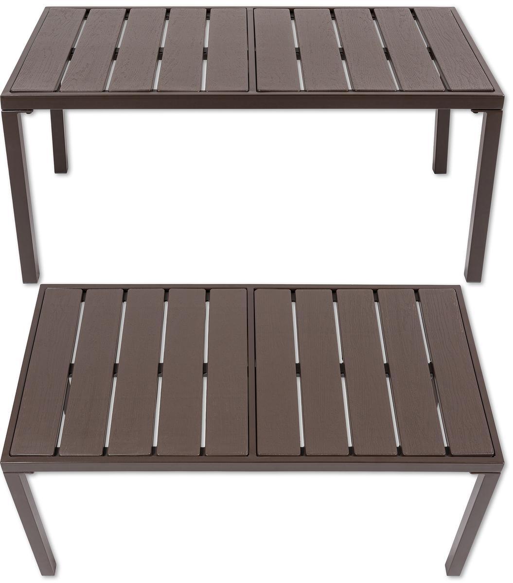 Zestaw mebli ogrodowych kanapa stół krzesła ogrodowe Heckermann® AC-WS008-1 nr. 12