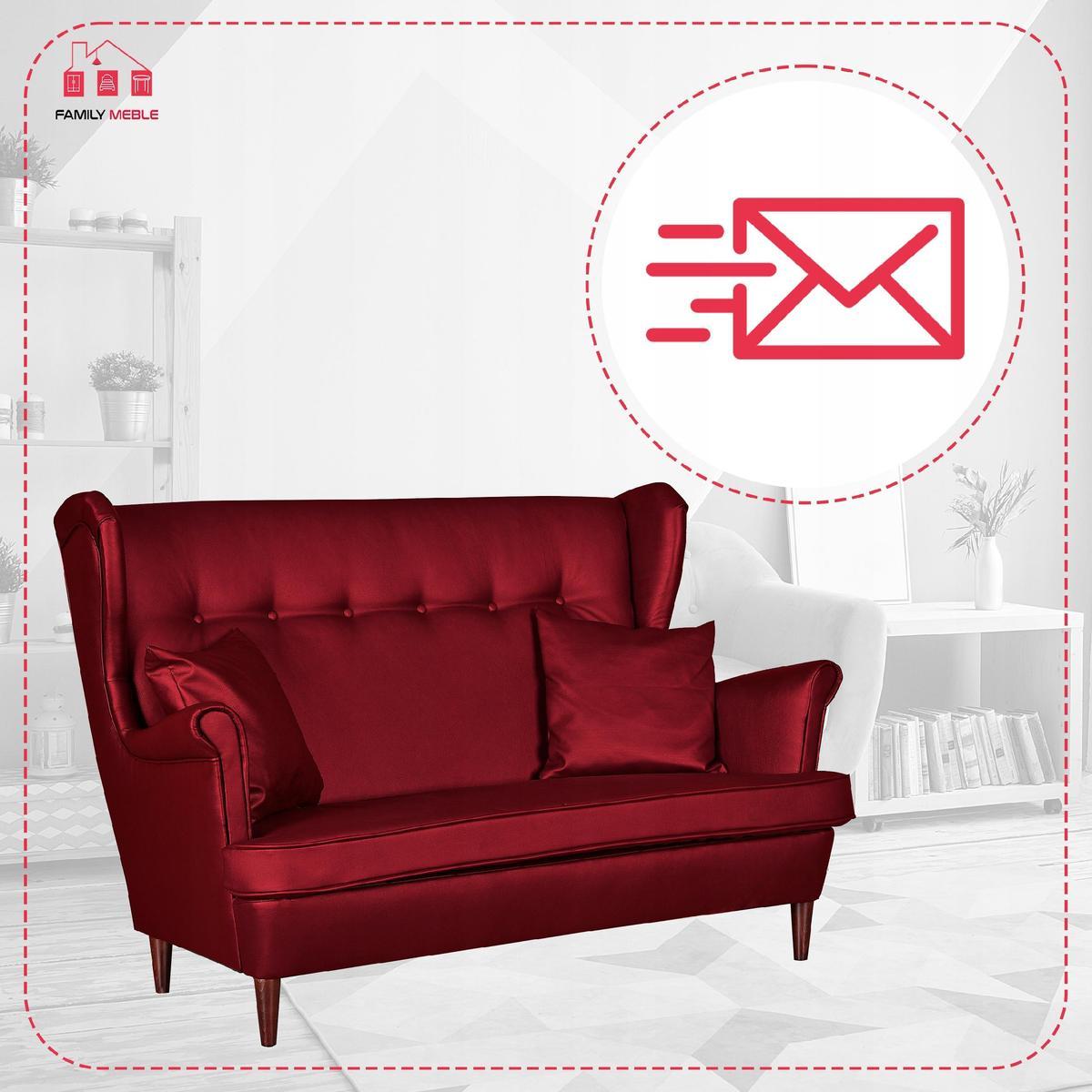 Zestaw wypoczynkowy eko skóra sofa + 2 fotele 4 Full Screen
