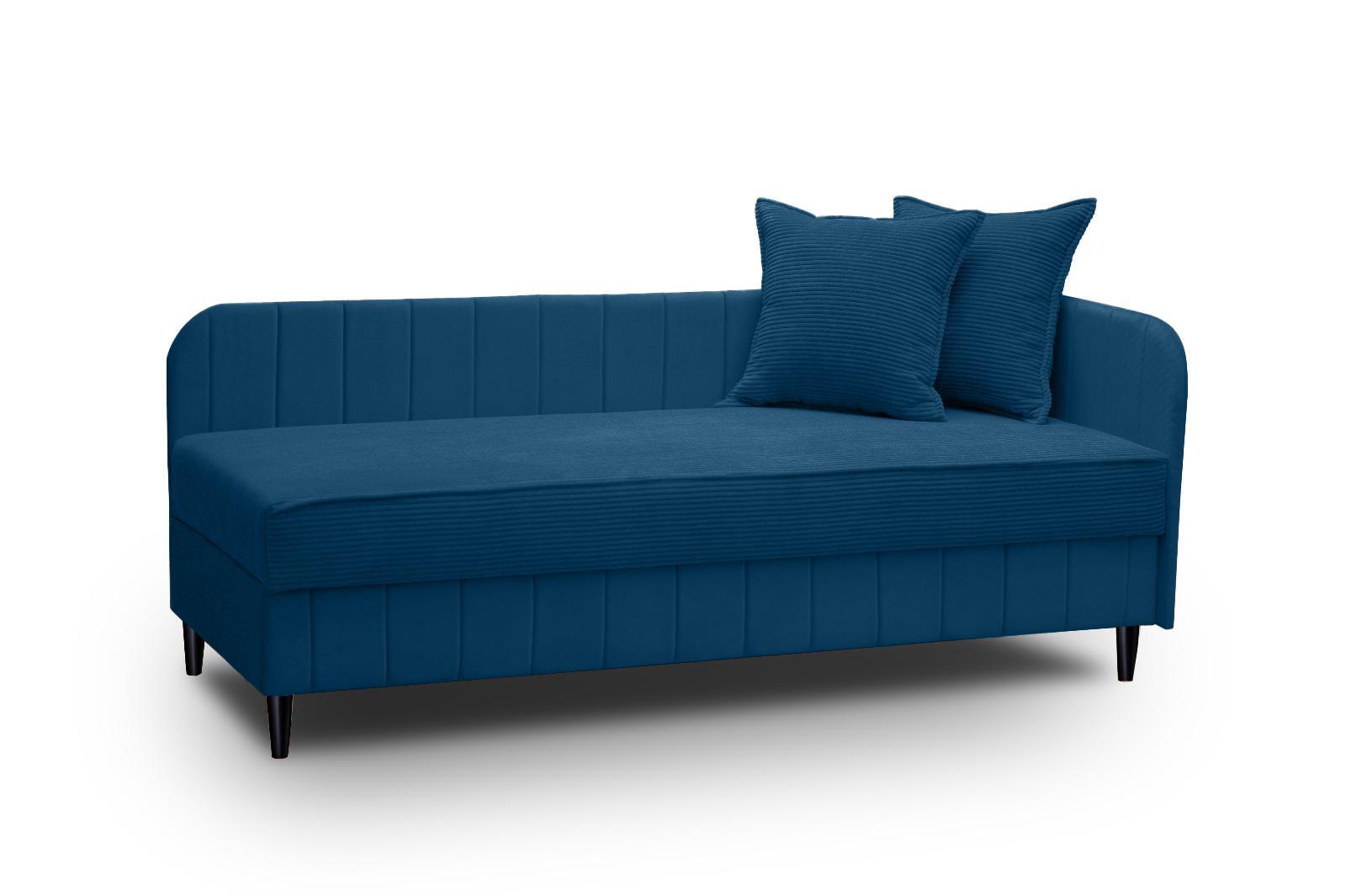 Łóżko BIANKA 87x80x200 cm z funkcją przechowywania do salonu niebieski nr. 1