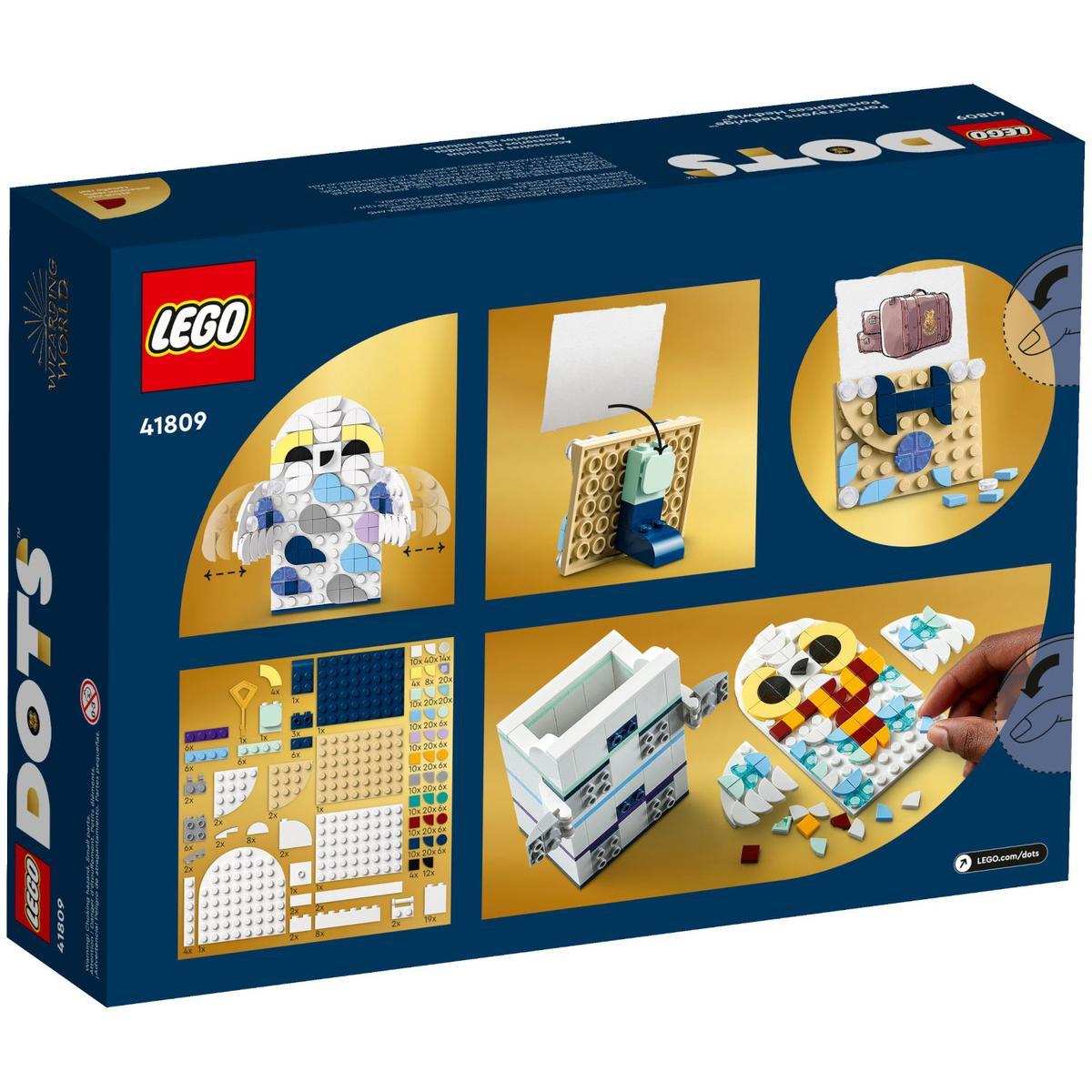 LEGO DOTS HARRY POTTER POJEMNIK NA DŁUGOPISY W KSZTAŁCIE HEDWIGI 41809 nr. 4