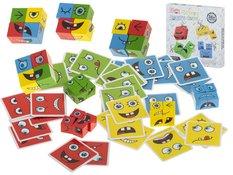 Klocki kreatywne montessori wyzwania zmieniające twarz emocje - Miniaturka zdjęcia nr 1