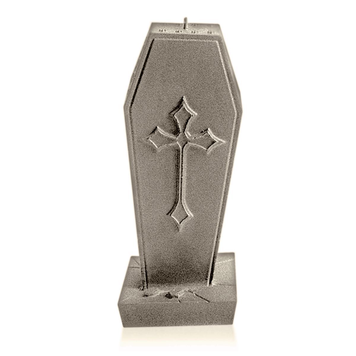 Świeca Coffin with Cross Brass nr. 1