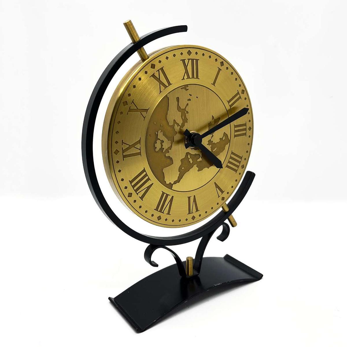 Modernistyczny zegar kominkowy, Weimar Niemcy lata 70. nr. 5