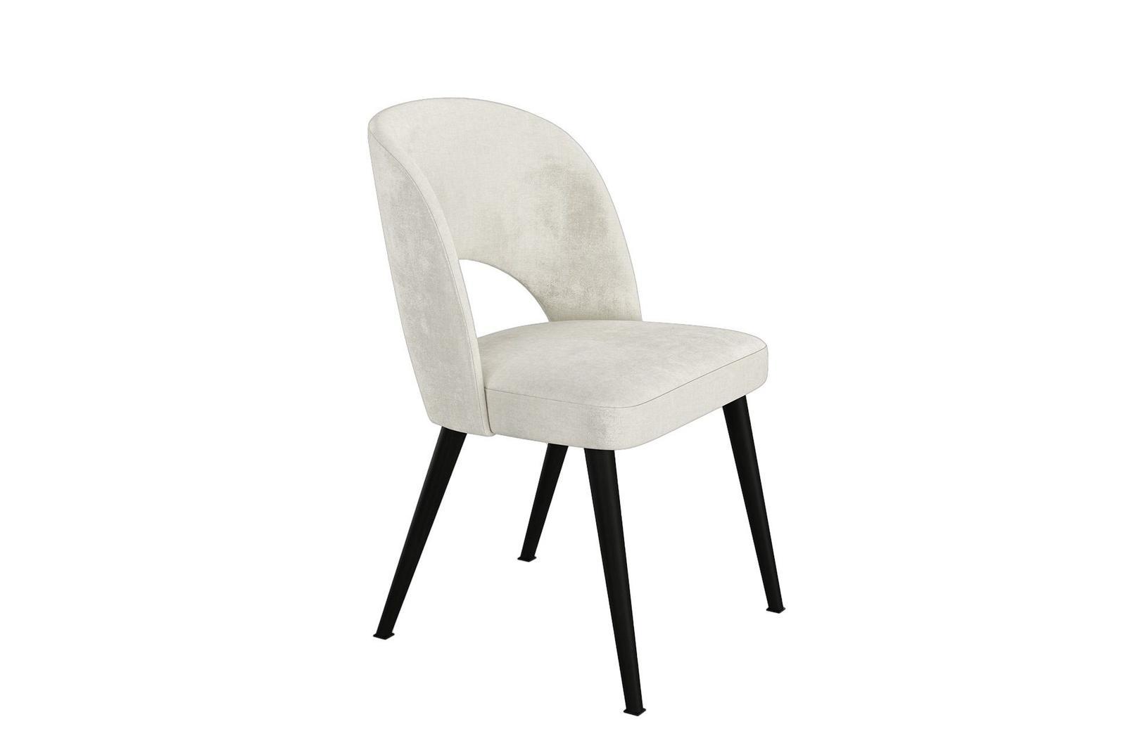 Krzesło DELUXE KR-5 46x82x45 cm do jadalni biały nr. 3