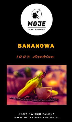 Kawa smakowa Bananowa 1000g ziarnista nr. 1