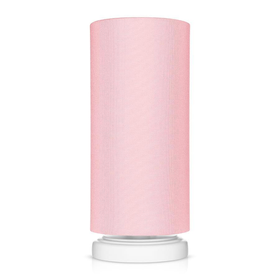 Lampka nocna Classic 29x13x32 cm różowy ze ściemniaczem drewno białe nr. 1