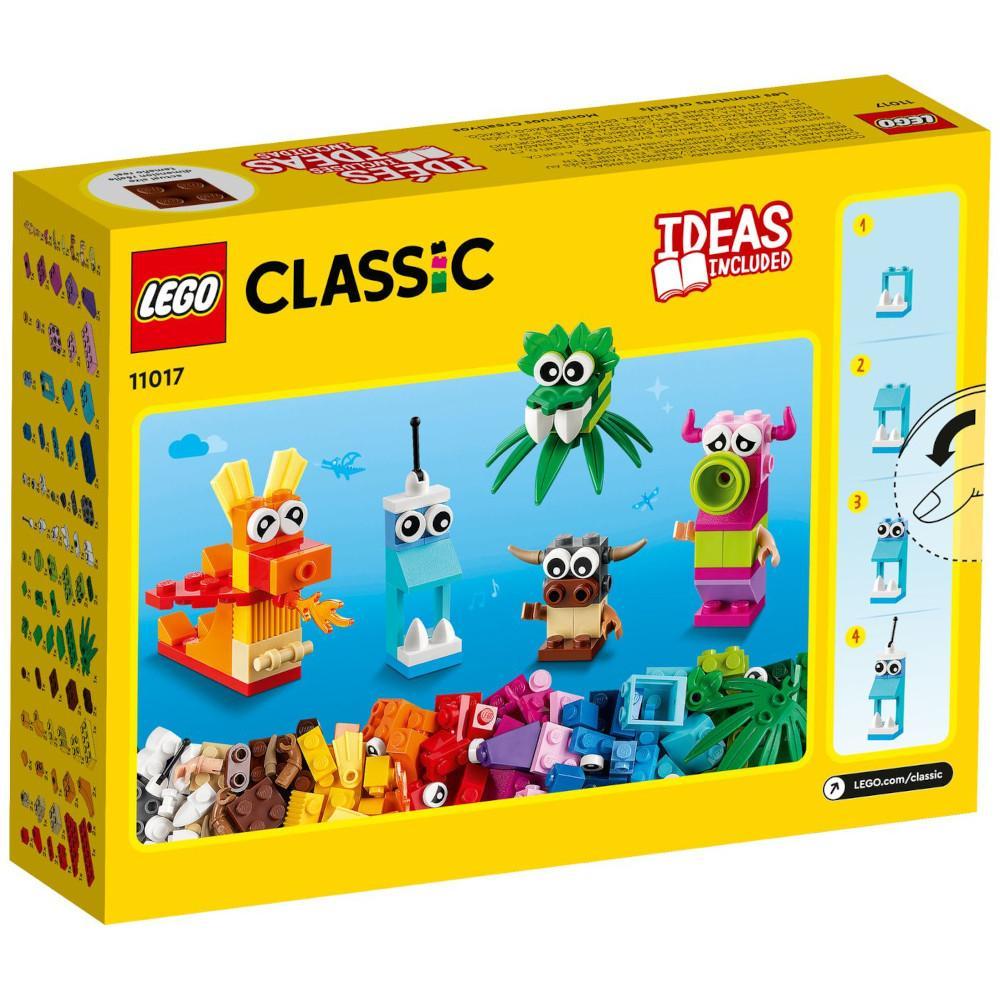 LEGO CLASSIC ZESTAW KLOCKÓW KREATYWNE POTWORY 11017 nr. 4