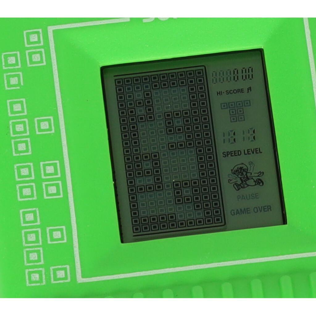 Gra Gierka Elektroniczna Tetris 9999in1 zielona 4 Full Screen