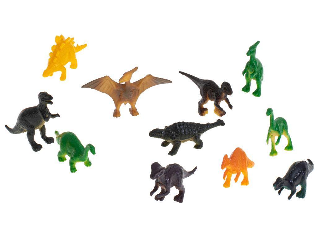 Figurki zwierzęta morskie dzikie zagrodowe dinozaury zestaw mix 48sztuk nr. 5