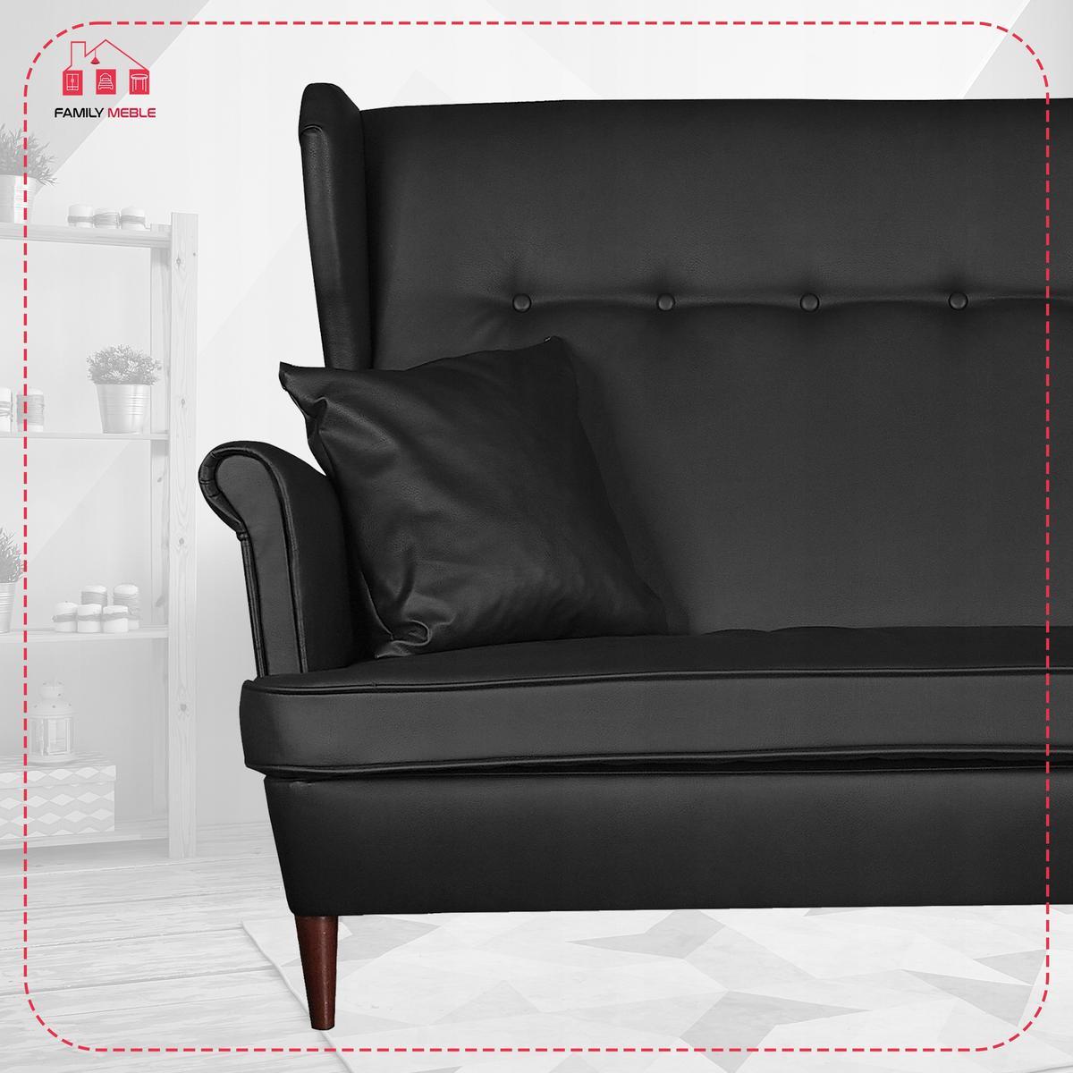 Zestaw wypoczynkowy eko skóra sofa + 2F+2P 2 Full Screen