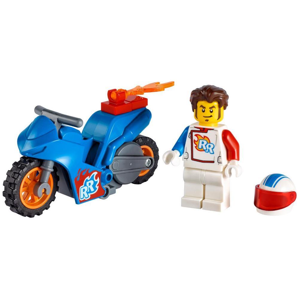 LEGO CITY stuntz zestaw klocków rakietowy motocykl kaskaderski 60298 nr. 2