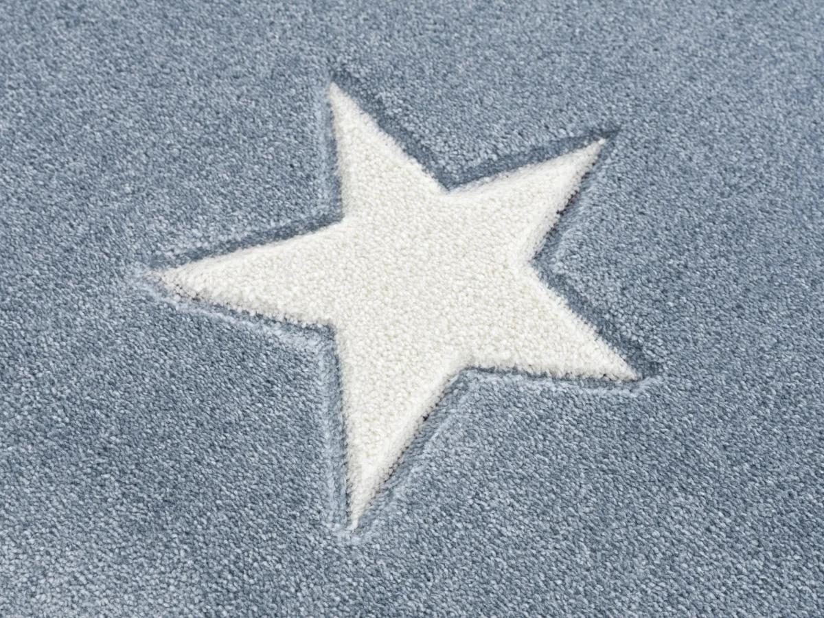 Dywan dziecięcy Estrella Blue 100x160 cm do pokoju dziecięcego niebieski w gwiazdy nr. 5