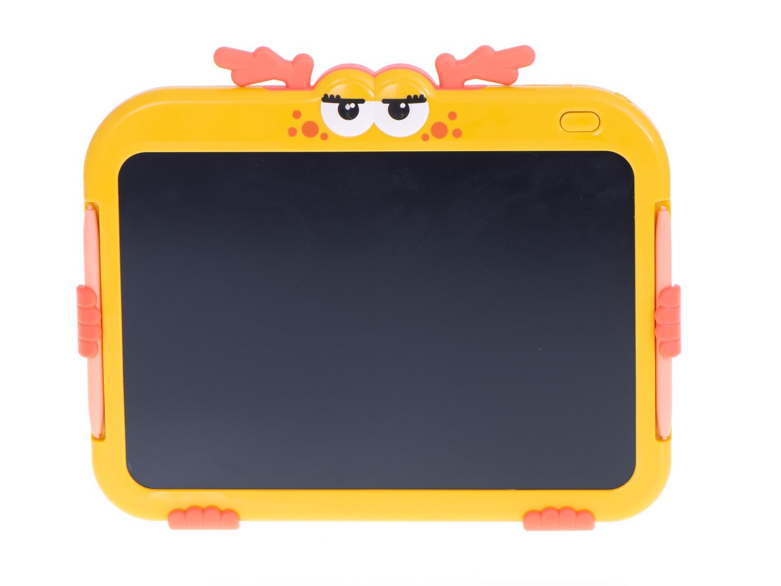 Tablet graficzny tablica do rysowania magic pad jelonek 10' żółty + rysik 24x18x1,5 cm nr. 2