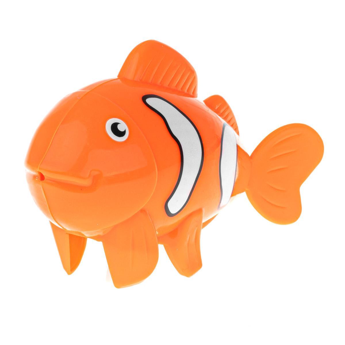 Zabawka do kąpieli nakręcana ryba pomarańczowa nr. 1