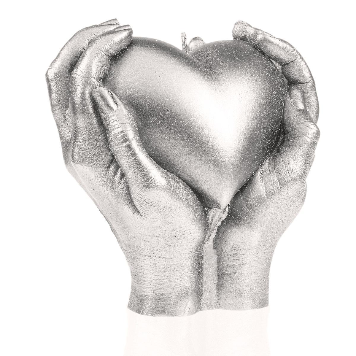 Świeca Hand LOVE Edition Silver nr. 3