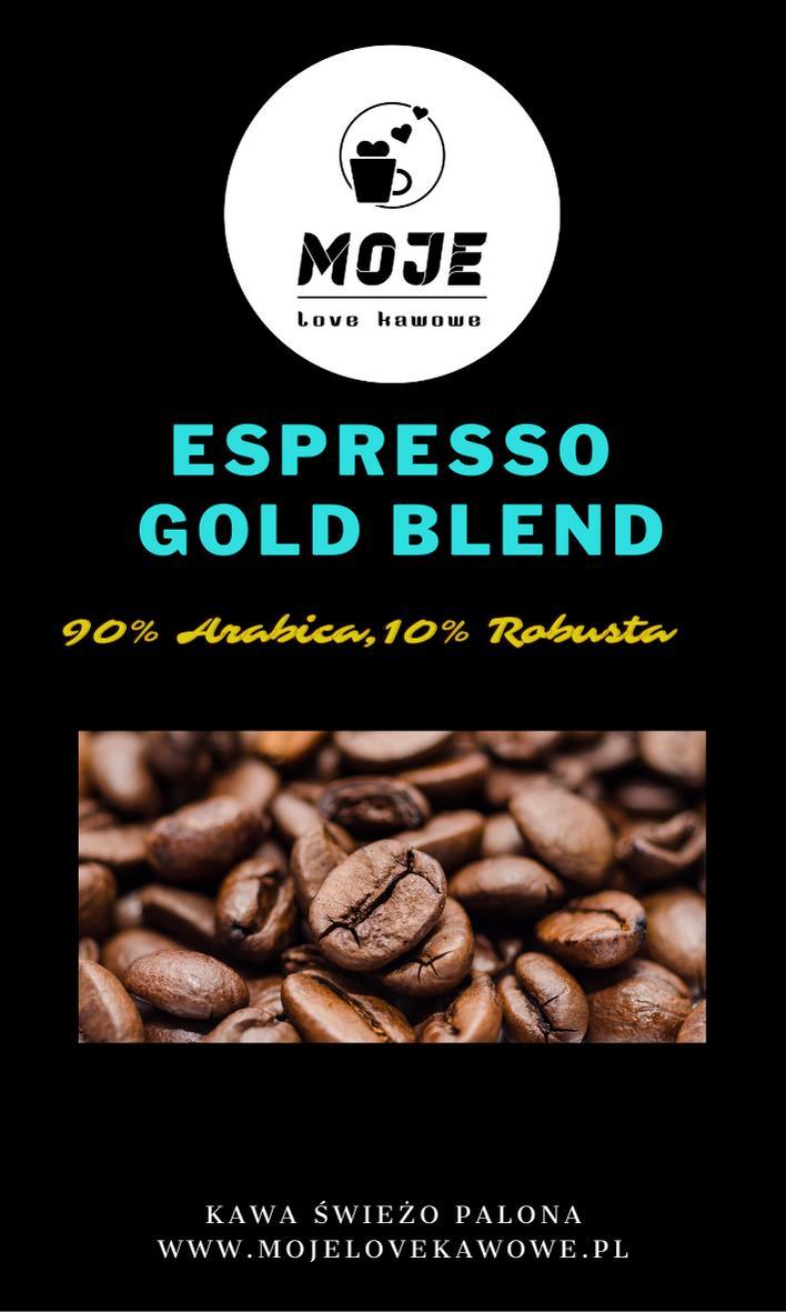 Kawa Espresso Gold Blend 1000g zmielona nr. 1