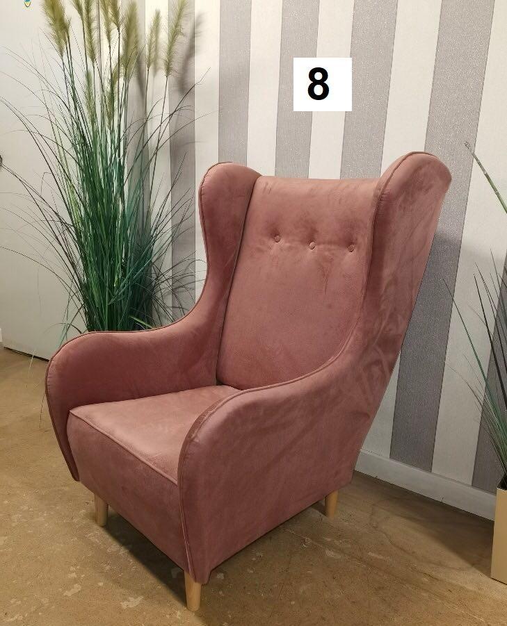 Fotel uszak 105x90x50 cm zielony wyjątkowy i solidny do sypialni, salonu 5 Full Screen
