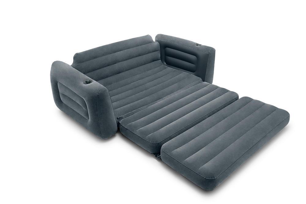Sofa dmuchana rozkładana łóżko materac 2w1 INTEX 66552 1 Full Screen