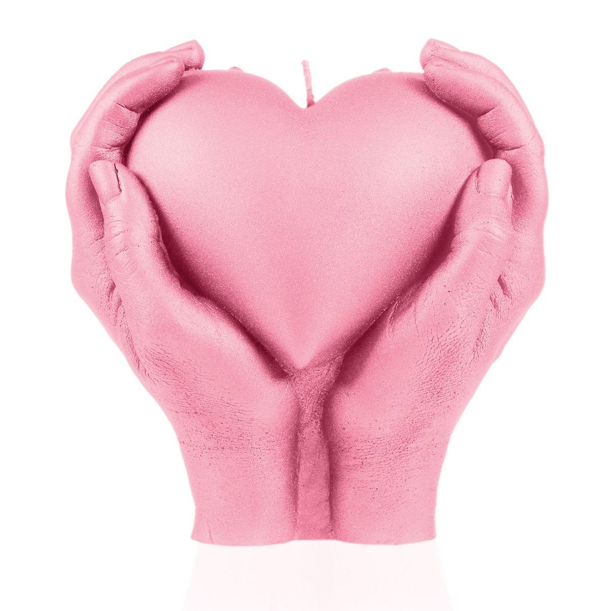 Świeca Hand LOVE Edition Pink nr. 1