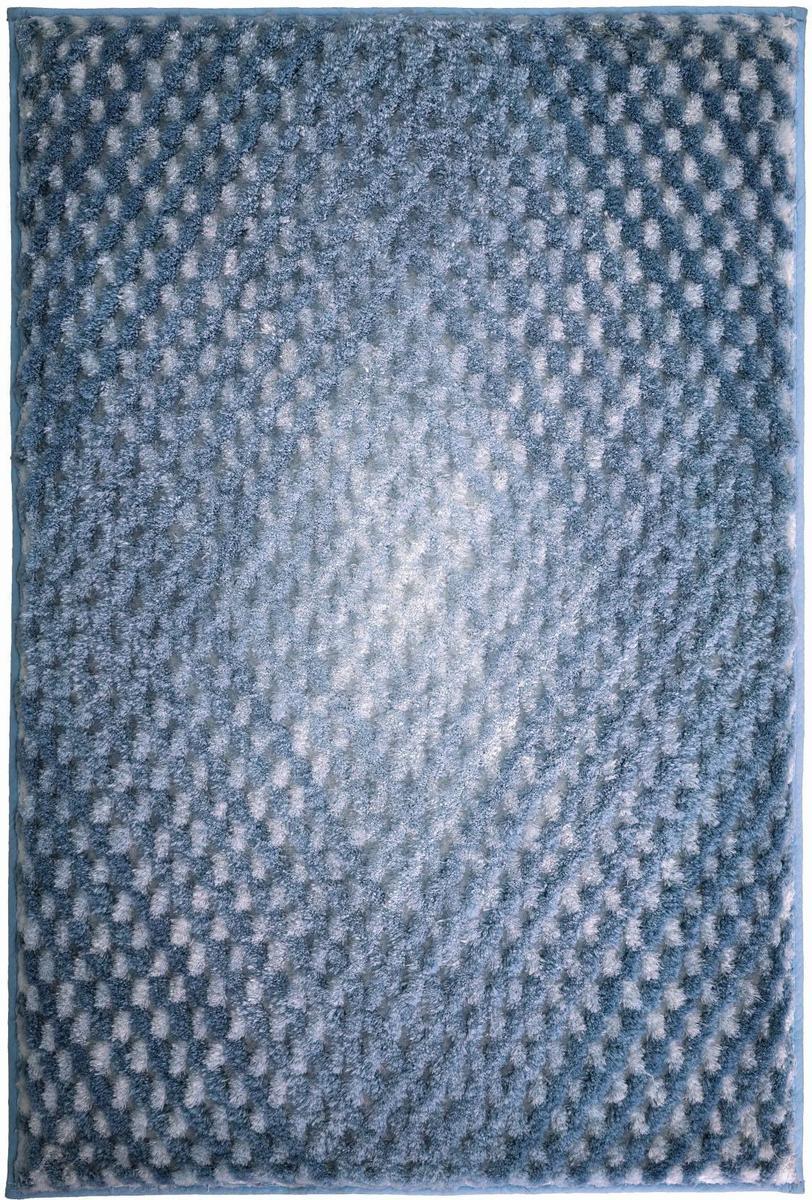 Dywanik łazienkowy 60x60 cm Kleine Wolke Cory Supermiękki niebieski  nr. 1