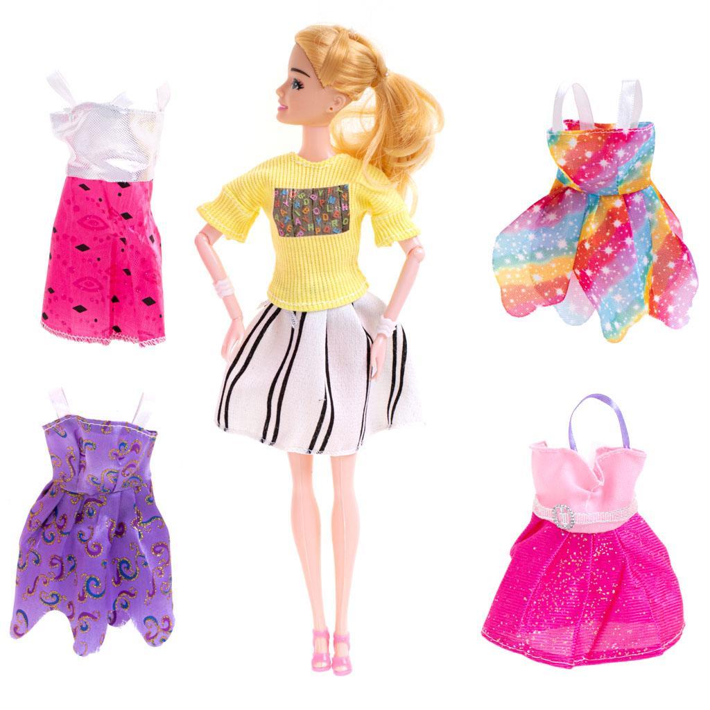 Lalka barbie stylistka zestaw zabawka dla dziewczynki akcesoria 34x43x8 cm nr. 9
