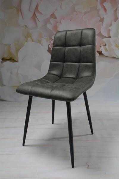 Zestaw krzeseł DEVER TAUPE 43x88x55 cm krzesło do jadalni salonu szary czarne nogi nr. 6