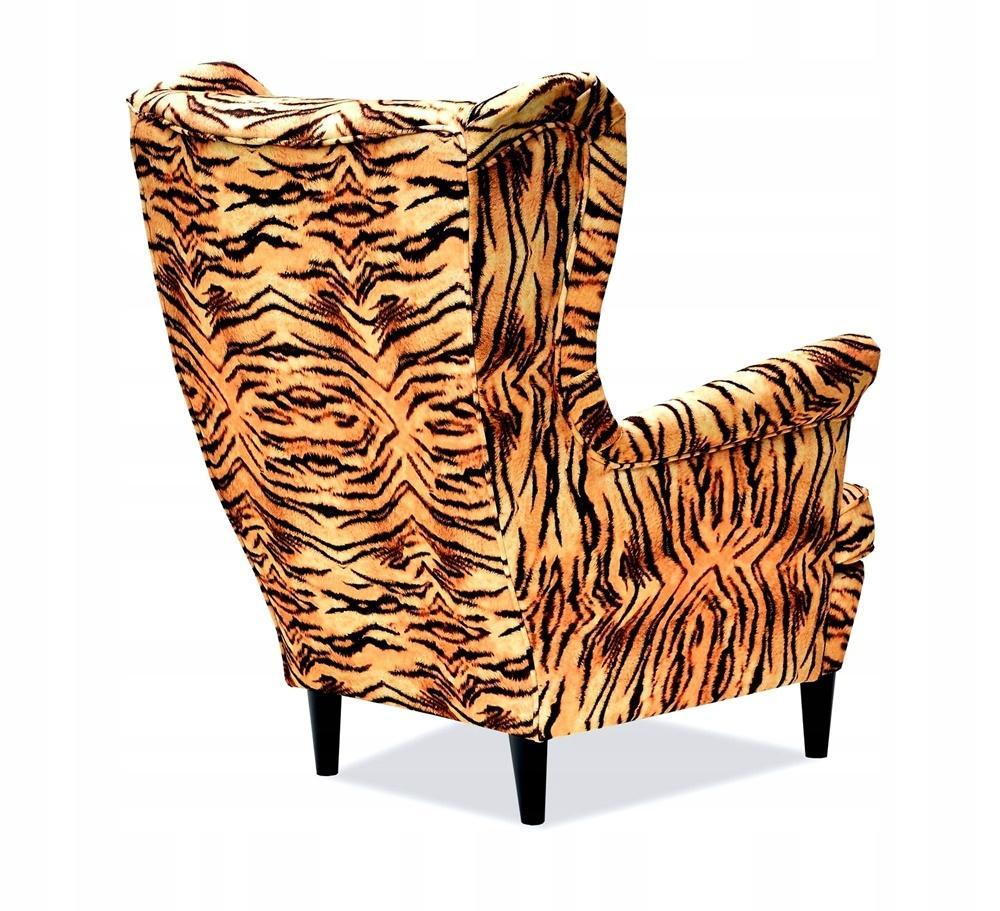 Fotel Uszak z podnóżkiem kolekcja ANIMALS tygrysek nr. 3