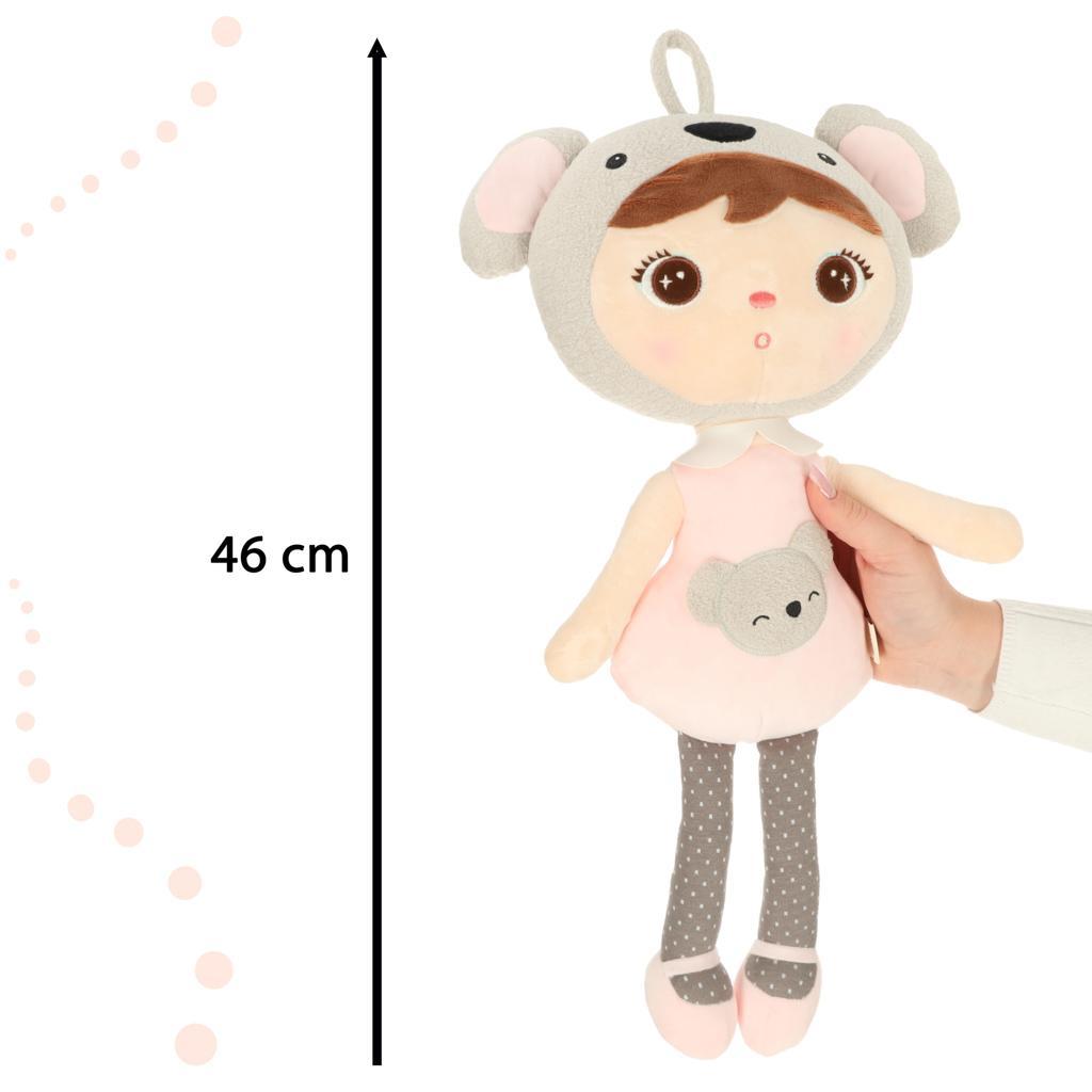 Lalka szmaciana METOO przytulanka miękka miś koala 20x46x5 cm różowa dla dzieci nr. 4