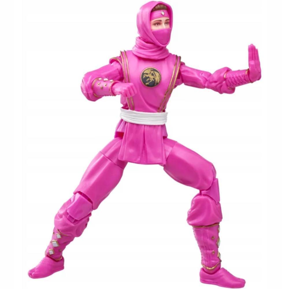 Figurka POWER RANGERS różowy ranger mighty morphin ninja dla dziecka  5 Full Screen