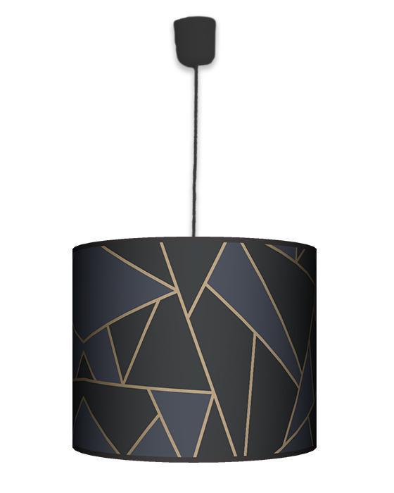 Lampa wisząca duża - Mozaika Black nr. 1