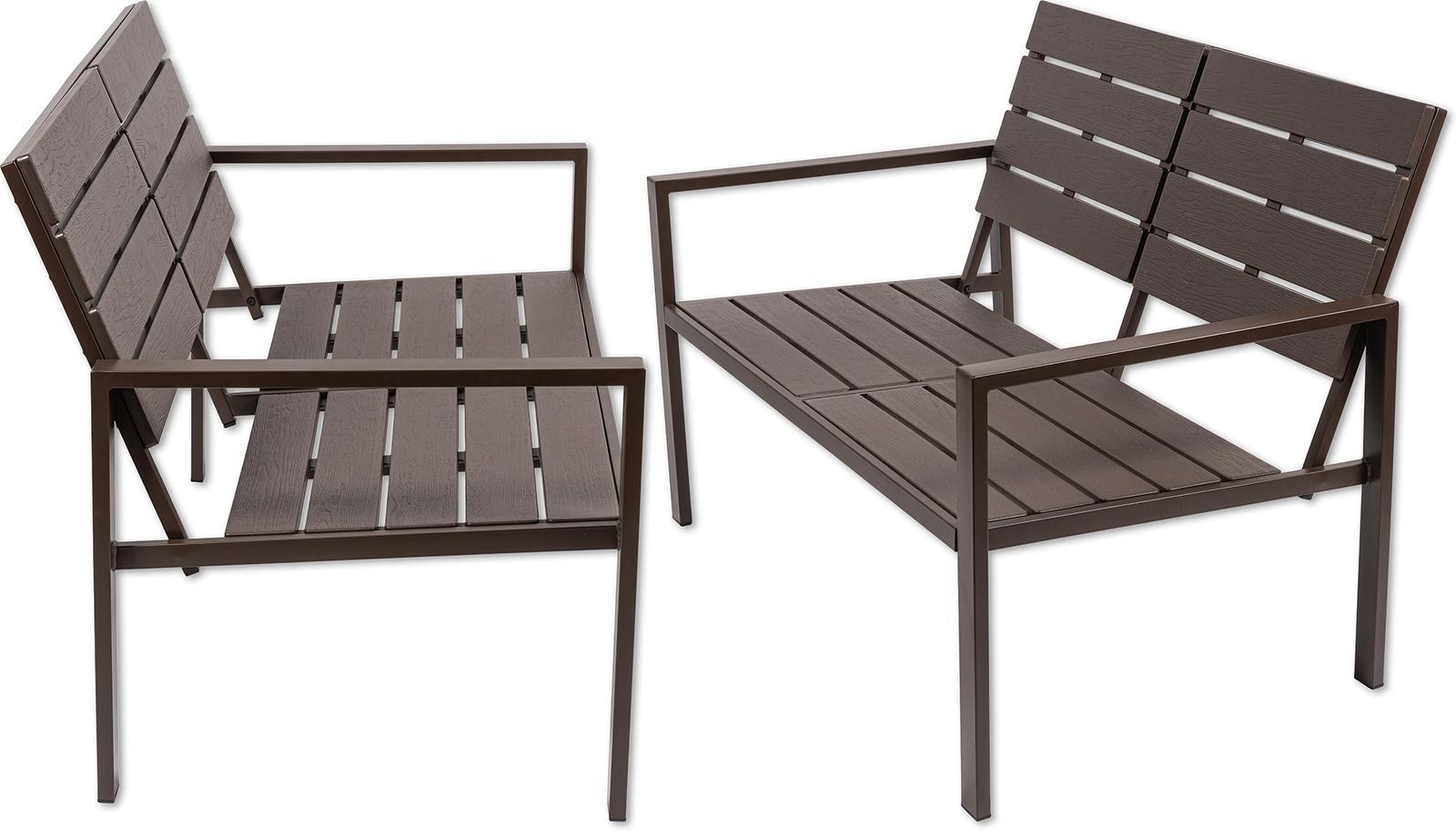 Zestaw mebli ogrodowych kanapa stół krzesła ogrodowe Heckermann® AC-WS008-1 nr. 11