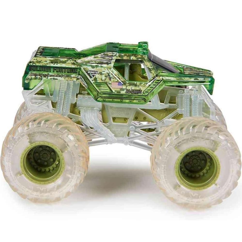 Monster Jam truck auto terenowe Spin Master seria 34 Soldier Fortune 1:64 nr. 3