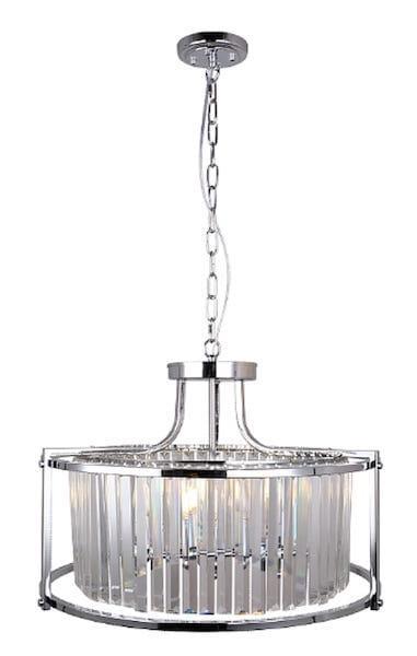 Asbury P  - lampa kryształowa żyrandol Hampton chrom 58cm 0 Full Screen