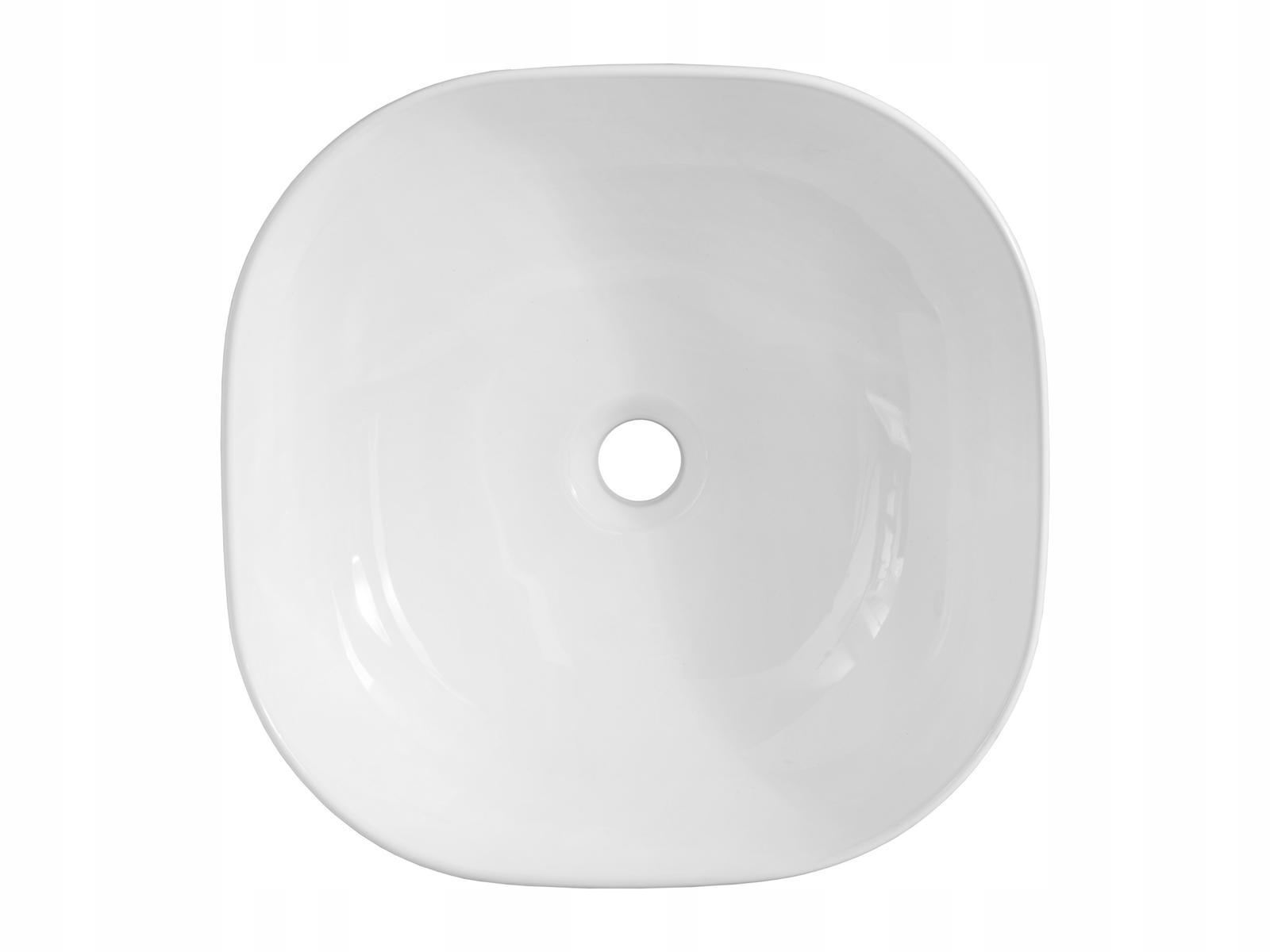 Szafka łazienkowa z umywalkami 60 cm blat ryfle wisząca ADEL kaszmir nr. 6