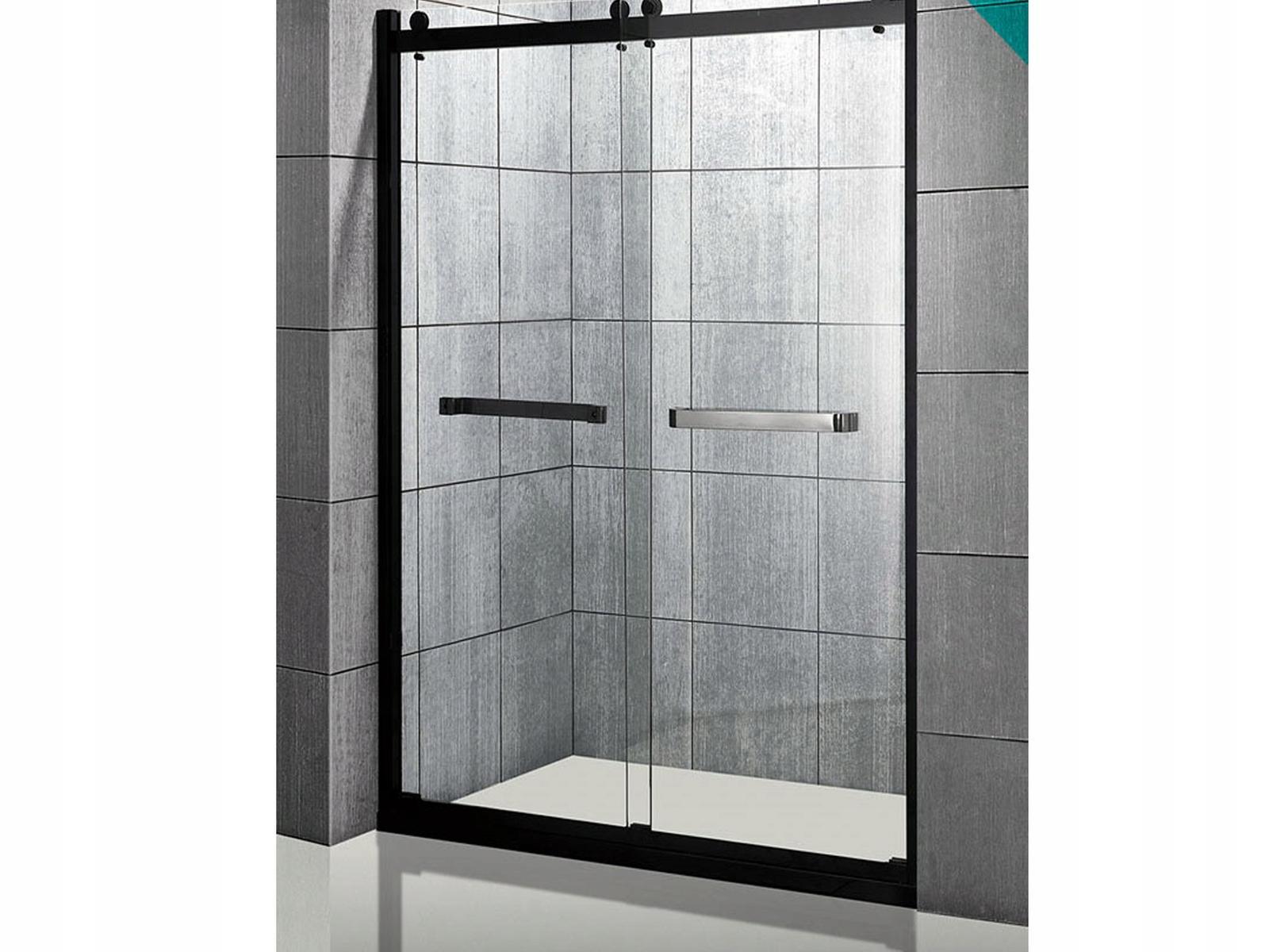 Ścianka łazienkowa prysznicowa LOFT 120cm czarne 5 Full Screen