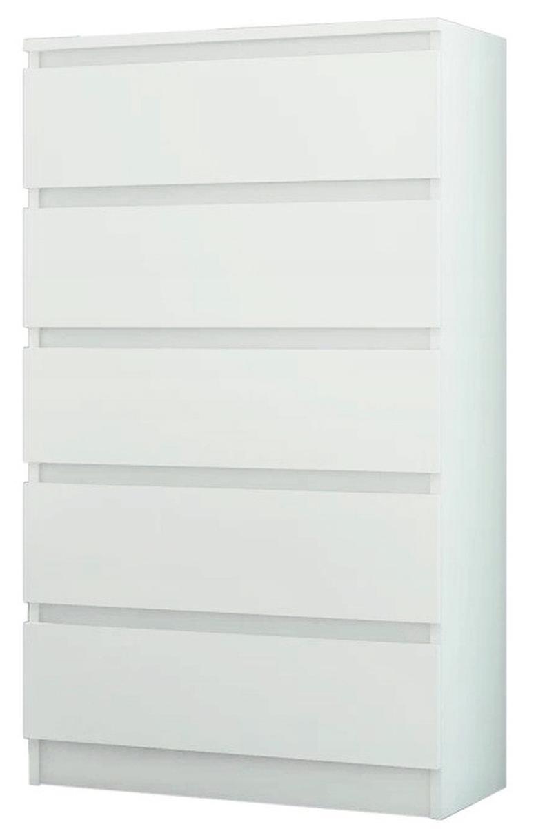 Komoda MODERN 121x70 cm biała z szufladami do biura sypialni lub salonu nr. 1