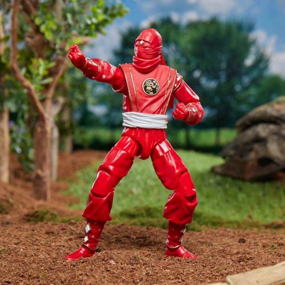 Figurka POWER RANGERS ninja czerwony ranger lighting collection mighty morphin dla dziecka 9 Full Screen
