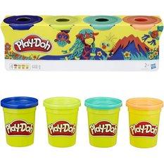 Ciastolina kolorowa zestaw tub mix kolorów hasbro 4-pak e4867 play-doh dla dziecka