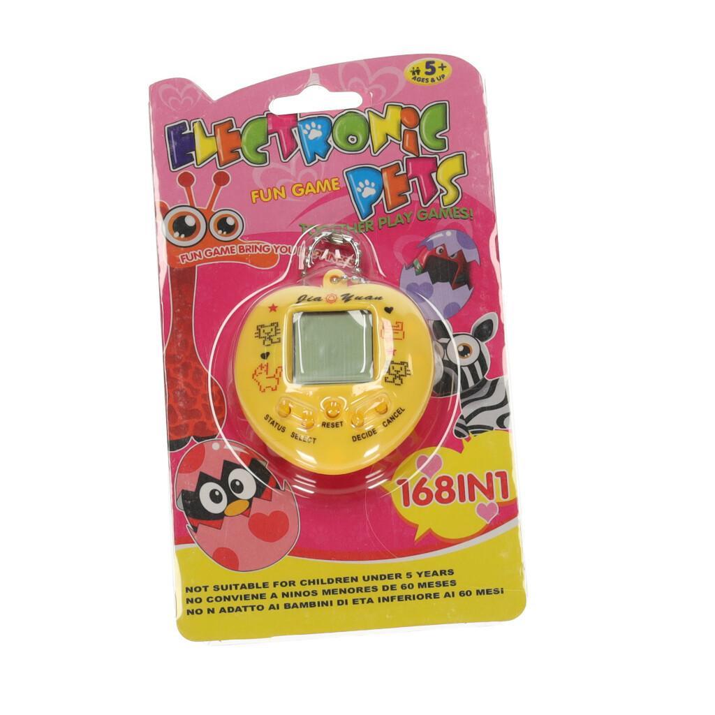 Zabawka Tamagotchi elektroniczna gra 49w1 żółte 3 Full Screen