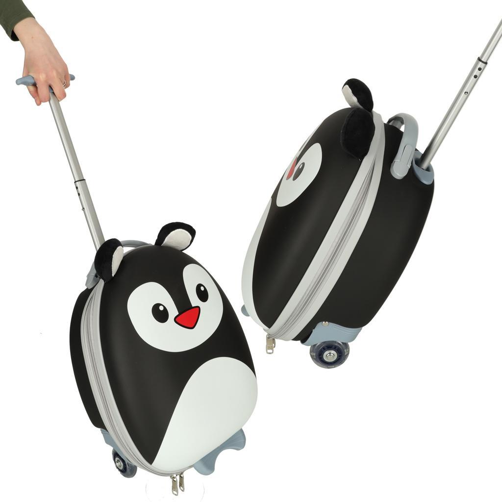 Walizka podróżna dla dzieci bagaż podręczny na kółkach pingwin nr. 9