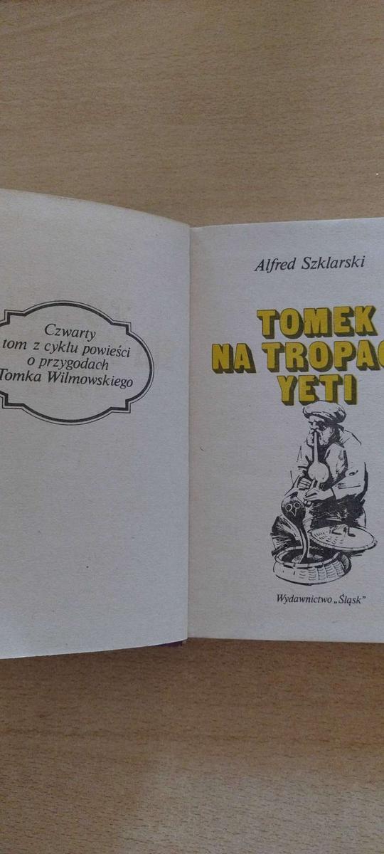 Książka Tomek na tropach Yeti -Alfred  Szklarski. 1 Full Screen