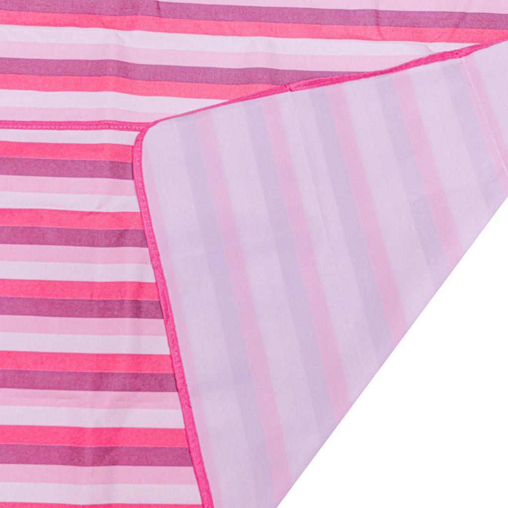 Mata plażowa koc piknikowy plażowy 200x200cm różowy nr. 5