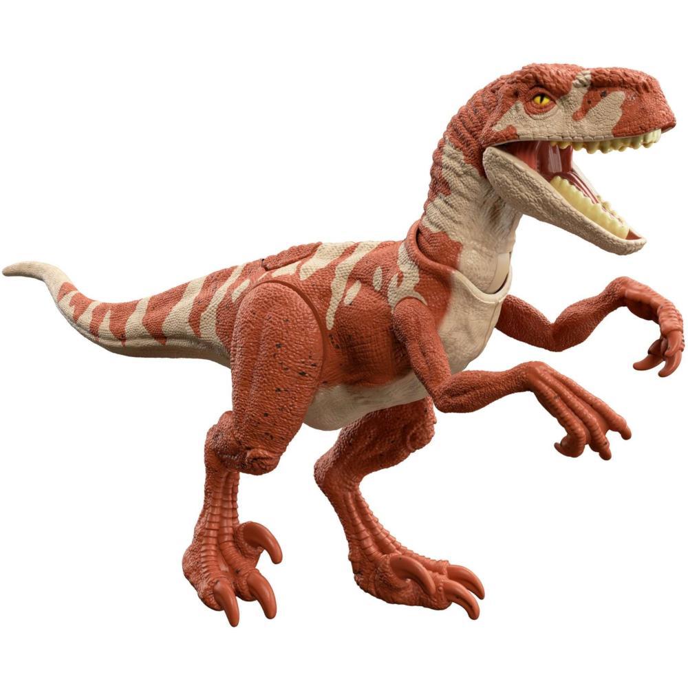 Dinozaur atrociraptor pomarańczowy jurassic world dominion park jurajski dla dziecka 1 Full Screen