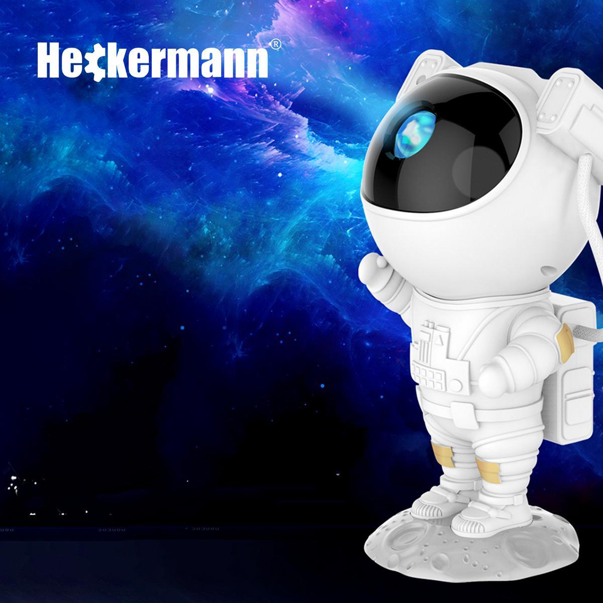 Projektor gwiazd LED astronauta Heckermann W nr. 5