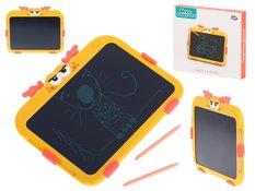 Tablet graficzny tablica do rysowania magic pad jelonek 10' żółty + rysik 24x18x1,5 cm
