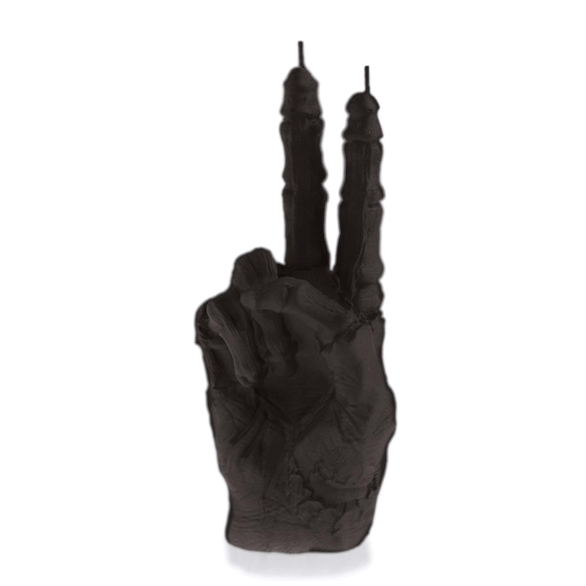 Świeca Zombie Hand PEACE Black Matt nr. 1
